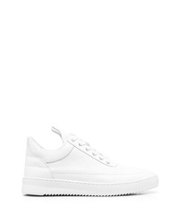 Filling Pieces Logo Embossed Lace Up Sneakers