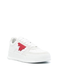 DSQUARED2 Logo Patch Lace Up Sneakers