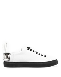 Moschino Logo Patch Low Top Sneakers