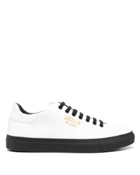 Moschino Logo Plaque Leather Sneakers