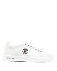 Roberto Cavalli Logo Plaque Low Top Sneakers