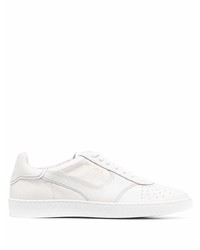 Pantofola D'oro Logo Print Panelled Low Top Leather Sneakers