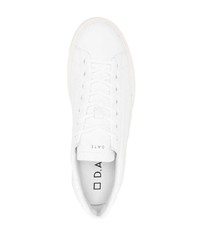 D.A.T.E Low Top Lace Up Leather Sneakers