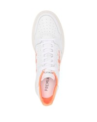 Premiata Low Top Lace Up Sneakers
