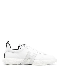 Hogan Low Top Lace Up Sneakers