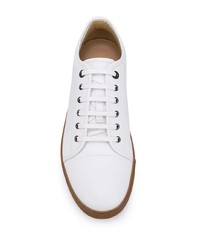 Lanvin Low Top Leather Sneakers