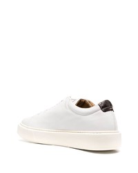 Low Brand Low Top Leather Sneakers