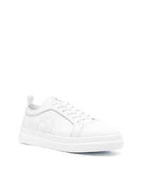 Trussardi Low Top Leather Sneakers