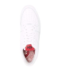 424 Low Top Leather Sneakers