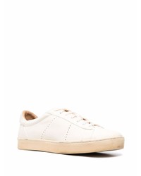 Eleventy Low Top Leather Sneakers