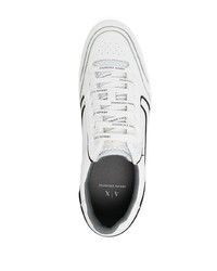 Armani Exchange Low Top Leather Sneakers