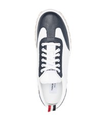 Thom Browne Low Top Leather Sneakers