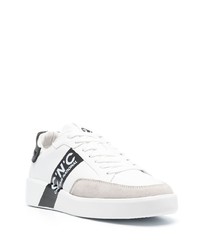 costume national contemporary Low Top Leather Sneakers