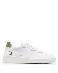 D.A.T.E Low Top Leather Sneakers