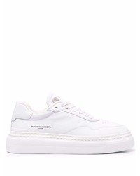Philippe Model Paris Low Top Leather Sneakers