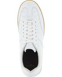 Sandro Low Top Leather Trainers