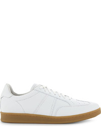 Sandro Low Top Leather Trainers