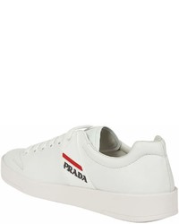 Prada Low Top Logo Sneakers