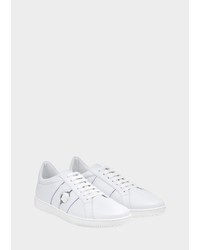 Versace Low Top Martin Leather Sneakers