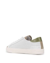 D.A.T.E Low Top Mesh Panelled Sneakers
