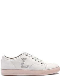 Lanvin Low Top Nubuck Leather Trainers