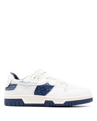 Acne Studios Low Top Panelled Leather Sneakers