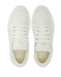 Giuseppe Zanotti Low Top Perforated Sneakers