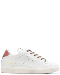 Leather Crown Low Top Sneakers