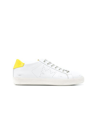 Leather Crown Low Top Sneakers