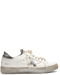 Golden Goose Deluxe Brand May Low Top Leather Trainers