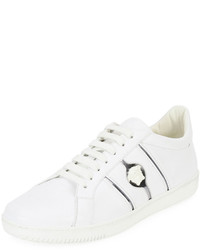 Versace Medusa Leather Low Top Sneaker White