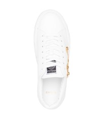 Versace Medusa Safety Pin Low Top Sneakers