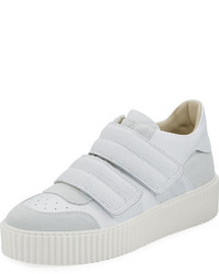 Mm6 Maison Martin Margiela Banded Leather Low Top Sneaker