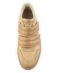 Mm6 Maison Martin Margiela Banded Leather Low Top Sneaker