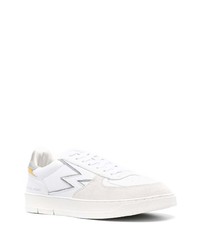 MOA - Master of Arts Moa Master Of Arts Logo Patch Leather Sneakers