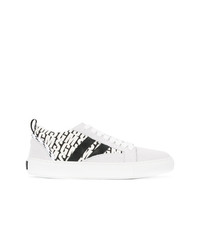 MSGM Monochrome Patterned Sneakers