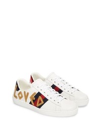 Gucci New Ace Embroidered Sneaker