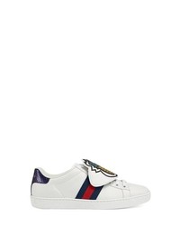 Gucci New Ace Pineapple Embroidered Patch Low Top Sneaker