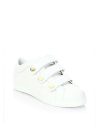 Jimmy Choo Ny Leather Grip Tape Sneakers