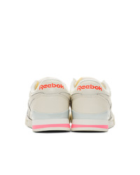 Reebok Classics Off White And Pink Phase 1 Pro Sneakers