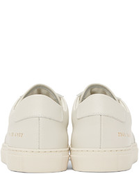 Common Projects Off White Bball Low Bumpy Sneakers