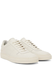 Common Projects Off White Bball Low Bumpy Sneakers