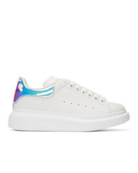 Alexander McQueen Off White Holographic Oversized Sneakers