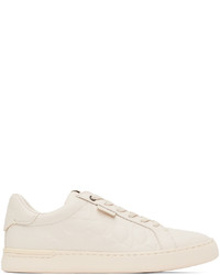 Coach 1941 Off White Lowline Signature Sneakers