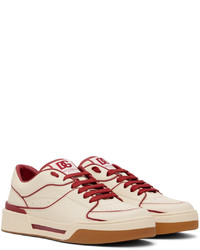 Dolce & Gabbana Off White New Roma Sneakers