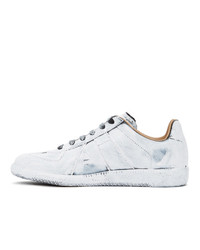 Maison Margiela Off White Painted Replica Sneakers