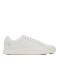Ps By Paul Smith Off White Rex Perforated Sneakers