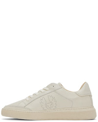 Belstaff Off White Track Low Top Sneakers