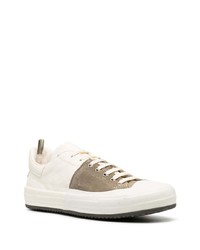 Officine Creative Oliver Suede Panelled Sneakers
