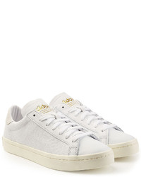 adidas Originals Court Vantage Sneakers With Leather